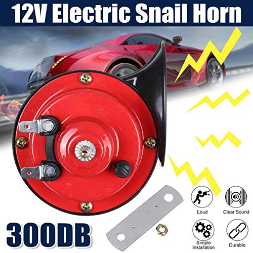 car horn 300db 【2 pack】 12v waterproof double horn, used for trucks, trains and ships, electric snails for cars, motorcycles, alternative electronic parts for cars and horns for trains