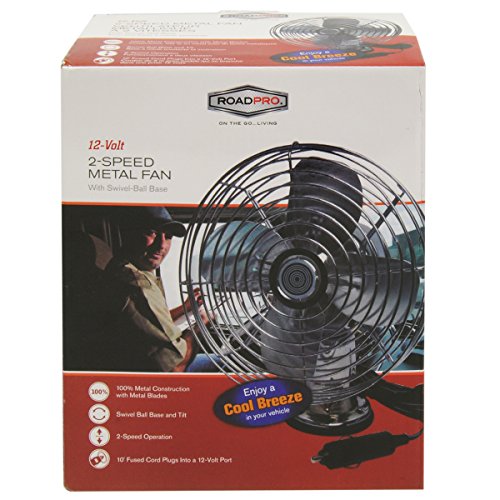 Car Fan, Heavy Duty, 12V, Metal