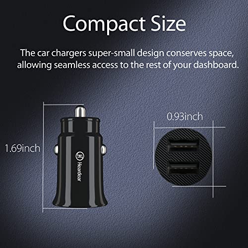 Car Charger Adapter,4.8A Phone USB Car Charger Adapter Lighter Charger For Iphone