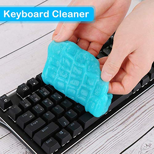 Cleaning Gel for Car, Dust Cleaner, Auto Air Vent Interior  Putty Cleaning Keyboard Cleaner for Car Vents, PC,Laptops, Camera