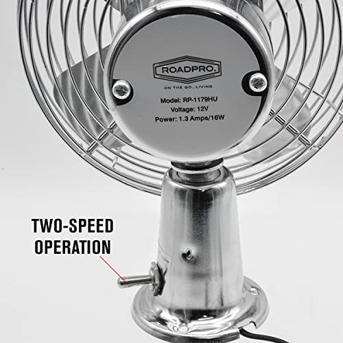 Car Fan, Heavy Duty, 12V, Metal