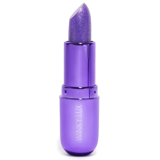 Winky Lux Lip Balm Amethyst Glimmer Balm, Color Changing pH Lip Balm with Vitamin E, Tiktok Must Have, Tinted Lip Balm