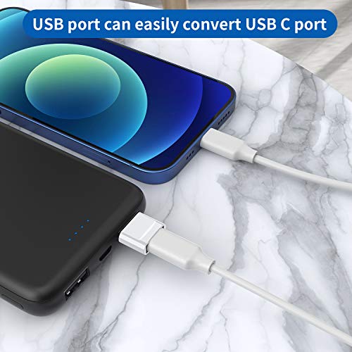 USB C Female to USB Male Adapter 4-Pack,Type C to USB A Charger Cable Adapter