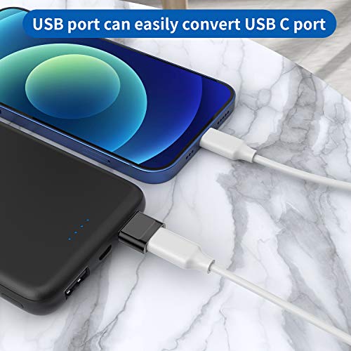 USB C Female to USB Male Adapter 4-Pack,Type C to USB A Charger Cable Adapter