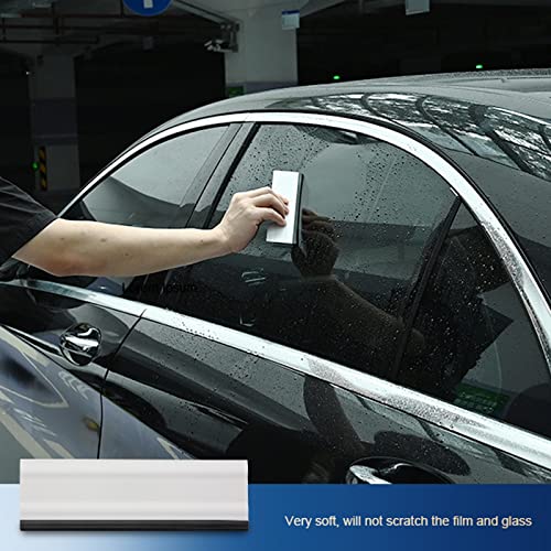 Vinyl Wrap Tool Window Tint Kit EHDIS- 7 Pieces Car Glass Protective Film Wrapping Installation Set Included Vinyl Squeegees,Felt Squeegee, Film Cutting Knife with Blades