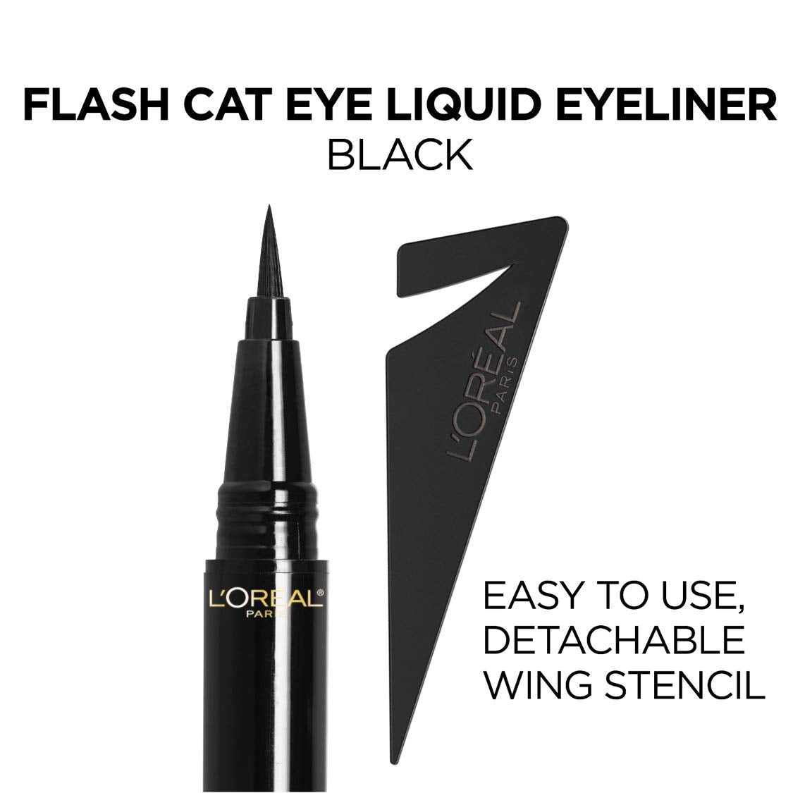 Makeup Infallible Flash Cat Eye Waterproof Liquid Eyeliner, Black