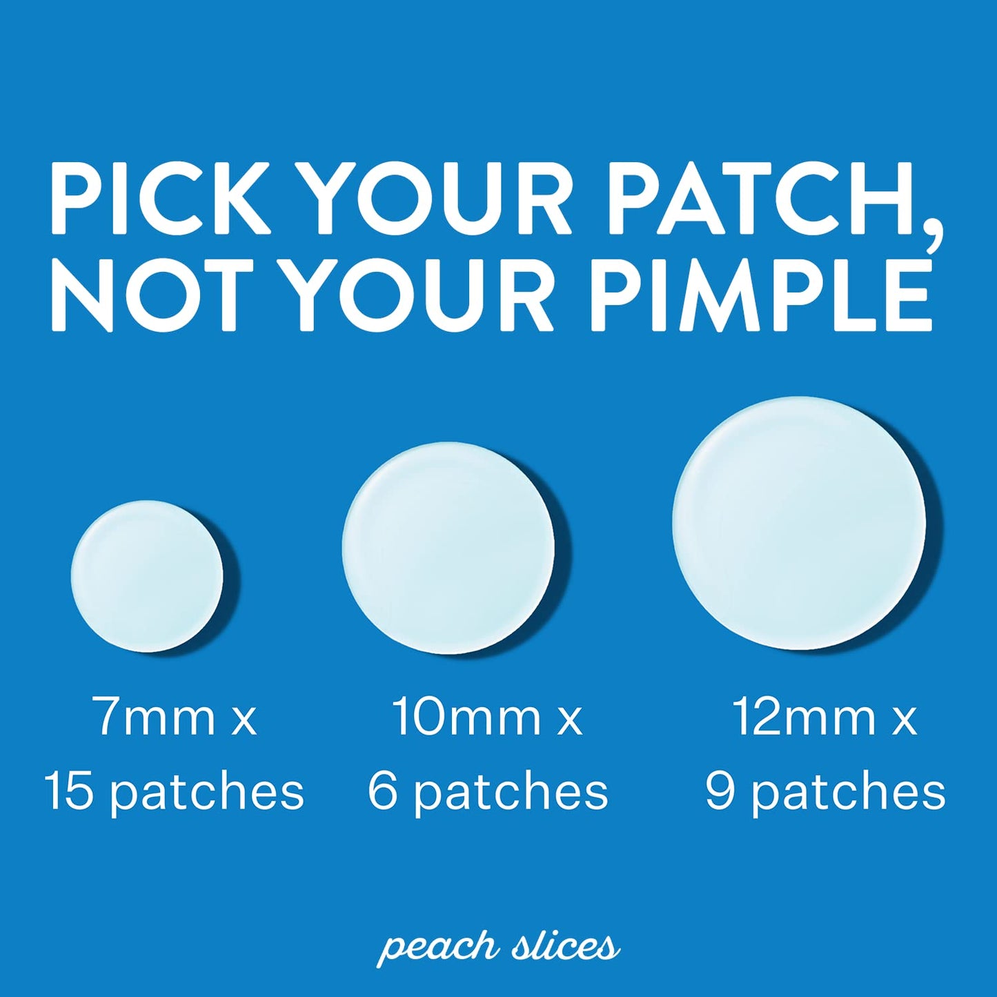 Peach Slices | Acne Spot Dots | Hydrocolloid Acne Patches Cruelty-Free