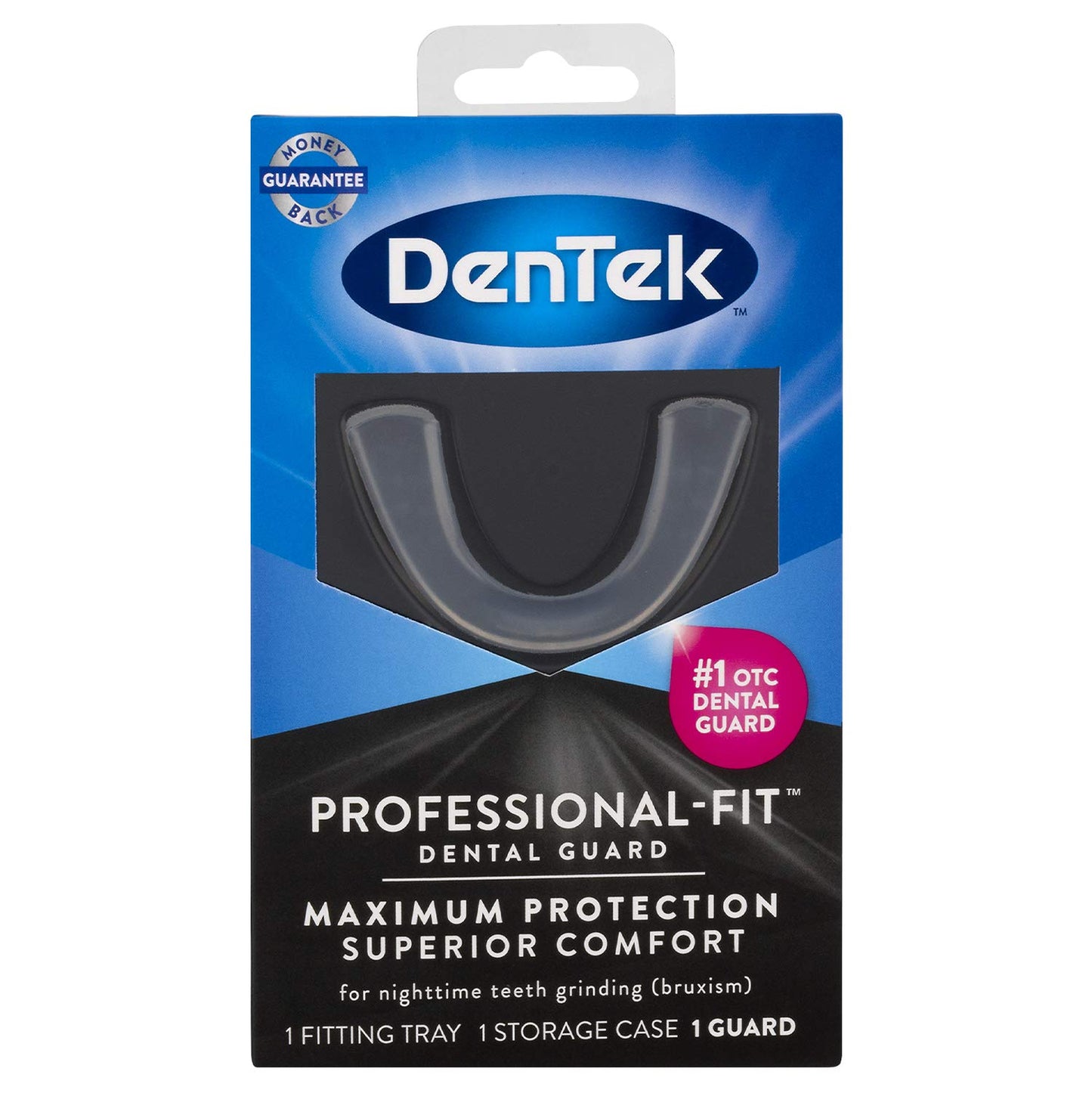 Dental Guard DenTek Professional Fit for Nighttime Teeth Grinding, 1 Count