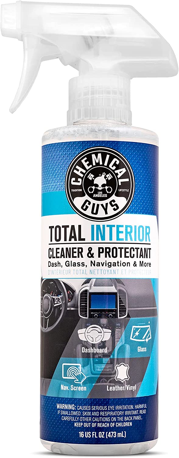 Total Interior Cleaner and Protectant, Safe for Cars, Trucks, SUVs, Jeeps, Motorcycles, RVs & More