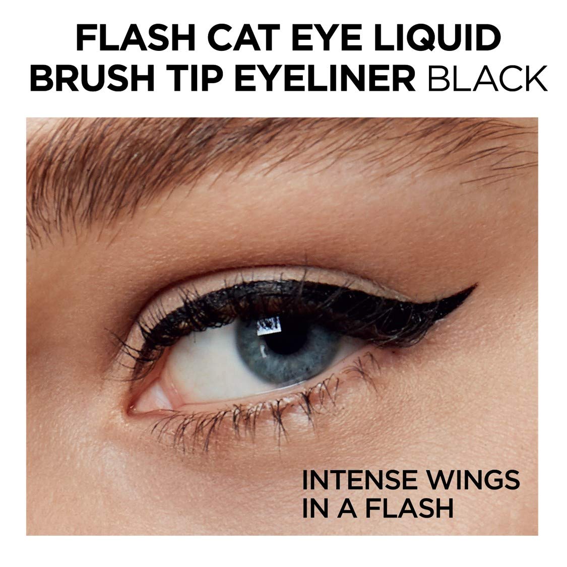 Makeup Infallible Flash Cat Eye Waterproof Liquid Eyeliner, Black