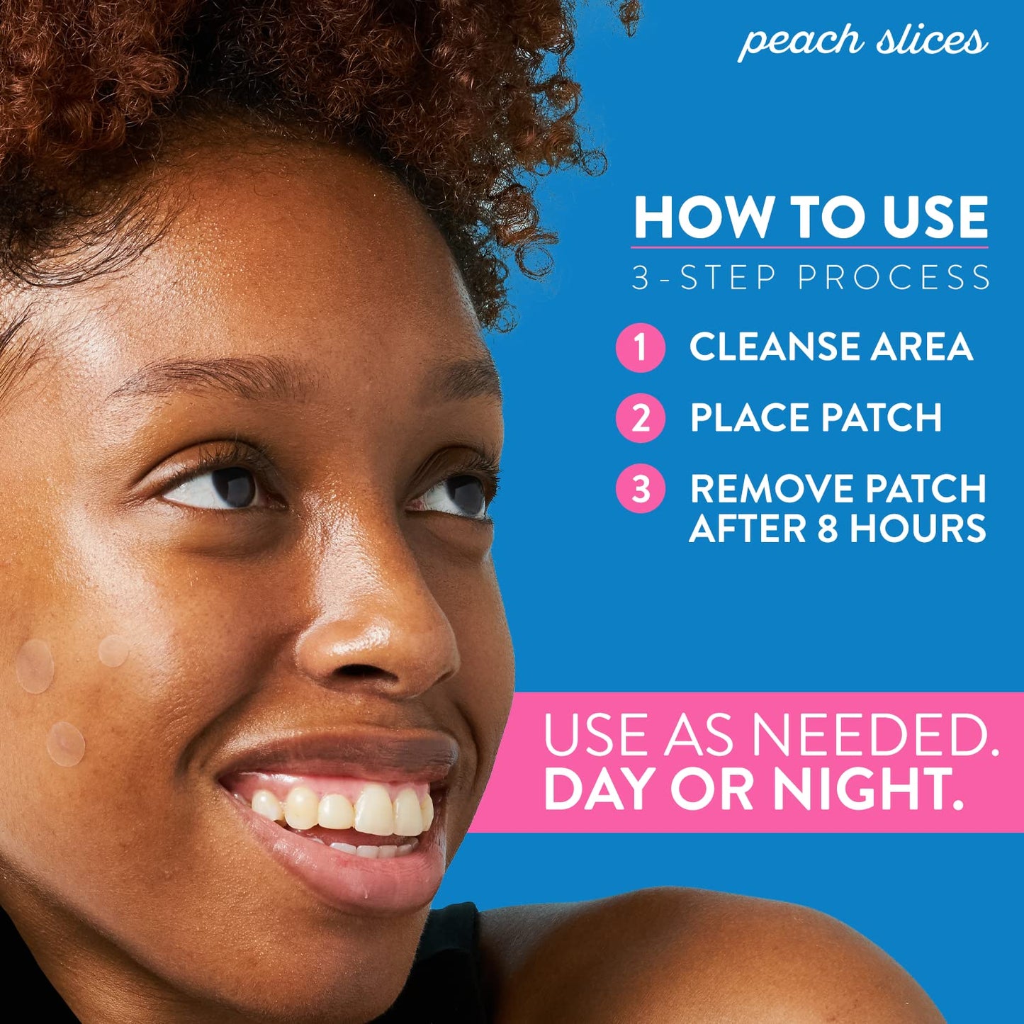 Peach Slices | Acne Spot Dots | Hydrocolloid Acne Patches Cruelty-Free