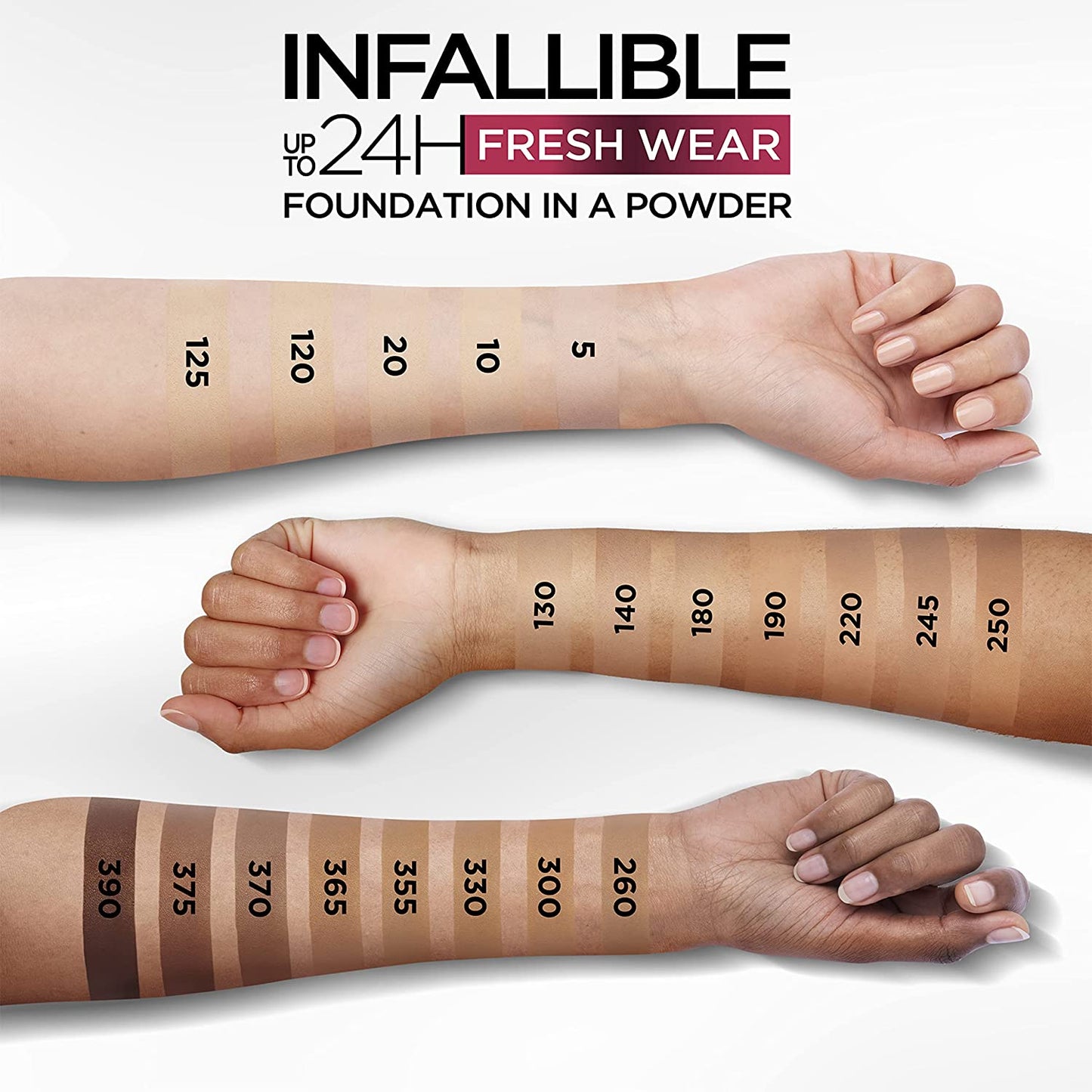 Infallible Fresh Wear Foundation in a Powder, Up to 24H Wear